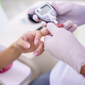 Análisis de glucosa.