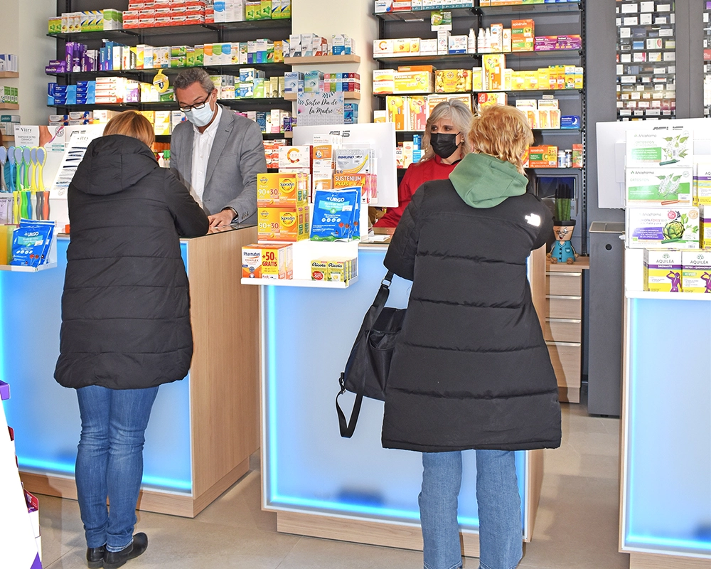 Atención farmacéutica en Farmacia Izquierdo.