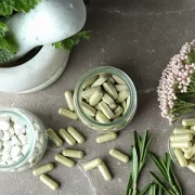 Fitoterapia: pastillas naturales.